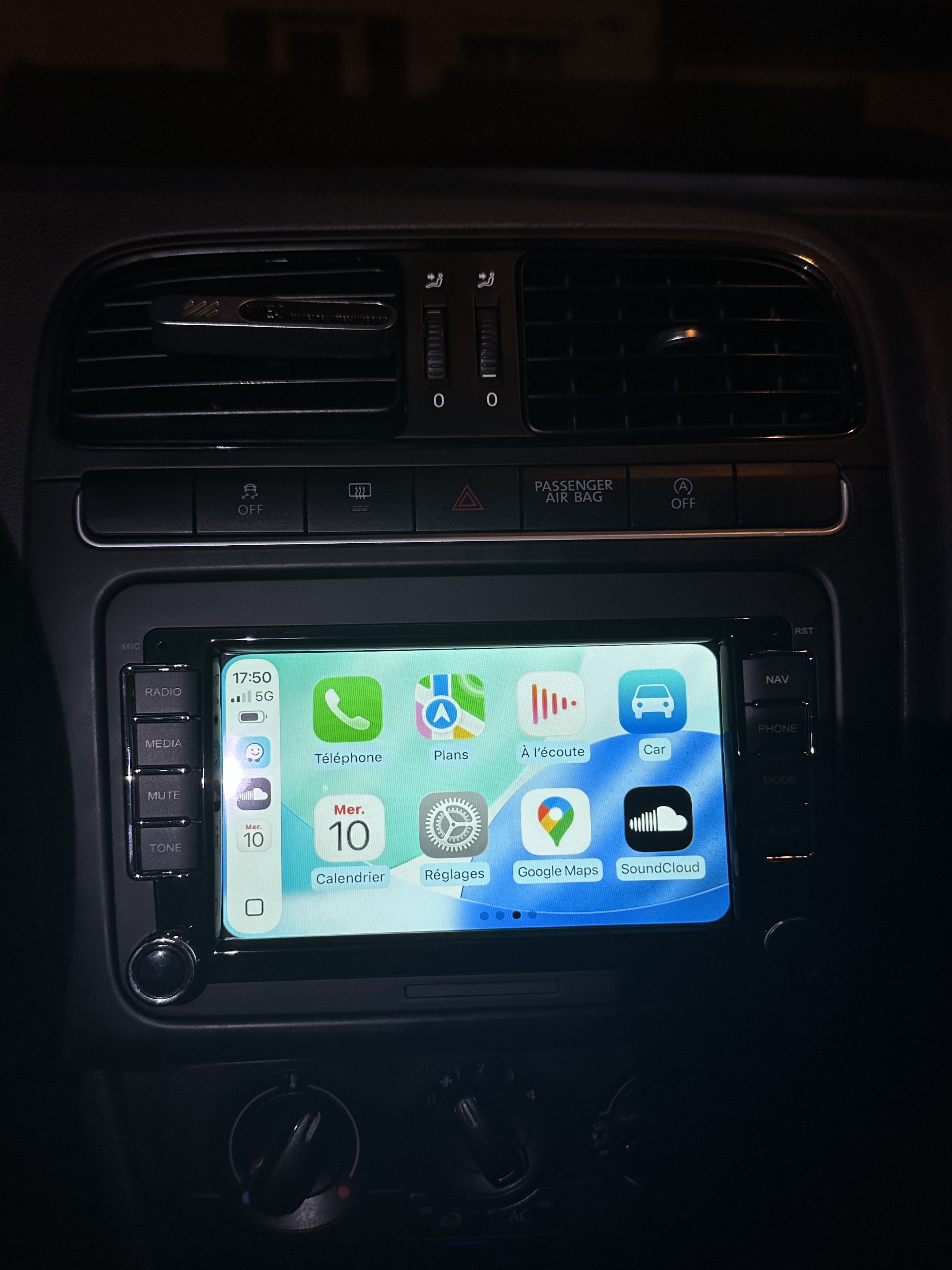 CarPlay installé après — FAUV'AUTO